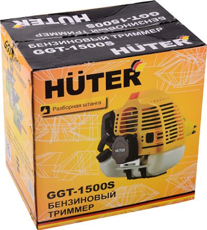 Триммер бензиновый HUTER GGT-1500S, 1500 Вт, разборная штанга, ремень, леска, нож купить в СОМ