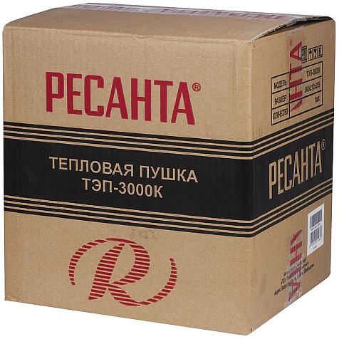 Пушка тепловая РЕСАНТА ТЭП-3000К, 3000 Вт купить в СОМ