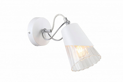 Бра LINVEL LB 9320/1 Апуре, Белый/Хром купить в СОМ