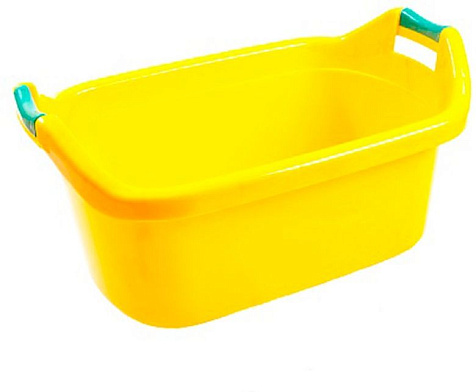 Таз 48л овальный мультиколор пластиковый купить в СОМ