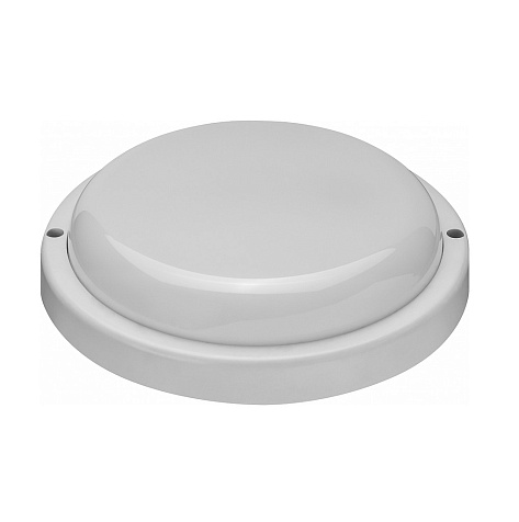 Светильник светодиодный ОНЛАЙТ OBL-R4-20-6.5K-WH-IP65-LED-SNRV 20 Вт, IP65, 6500К, 2100лм, с оптико-акустич. датчиком купить в СОМ
