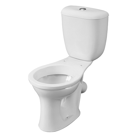 Унитаз-компакт Сантери Виктория белый, арматура, сиденье купить в СОМ