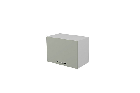 ШН.50.3Г Шкаф навесной с подъёмной дверкой Короб Белый, Фасад Орегано, Ручка скоба купить в СОМ