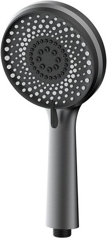 Лейка для душа Avrora AV053GM, 5 режимов, оружейная сталь купить в СОМ