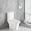 Унитаз-компакт Azario Avero AZ-1213A/3121G, безободковый, белый, сиденье микролифт купить в СОМ