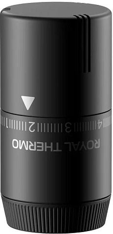 Термоголовка жидкостная М30 х1.5 RoyalThermo Design черный купить в СОМ