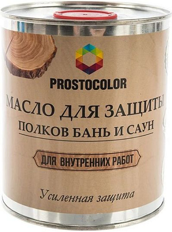Масло Prostocolor, для полков бань и саун, 0.75 л купить в СОМ
