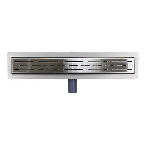 Желоб водоотводящий Azario AZT3FT01300 D40 L=300 мм, металл, поворот 360°, с решеткой купить в СОМ