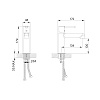 Смеситель для раковины Iddis Aiger AIGMG00i01, золотой матовый купить в СОМ