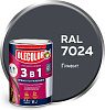 Грунт-эмаль по ржавчине Olecolor, графит RAL7024, 0.9 кг купить в СОМ