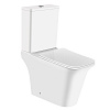Унитаз-компакт Azario Avero AZ-1213A/3121G, безободковый, белый, сиденье микролифт купить в СОМ