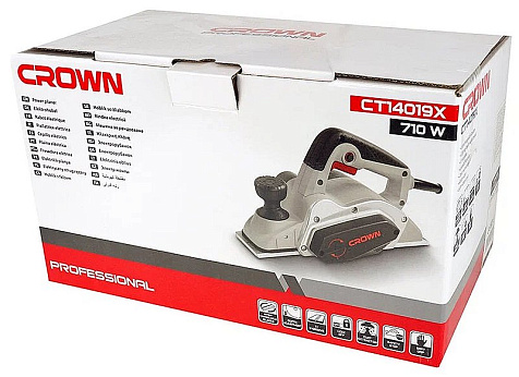 Рубанок электрический CROWN CT14019X купить в СОМ