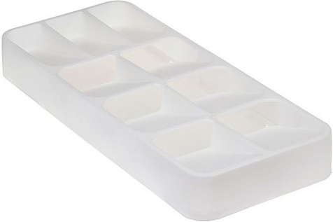 Лоток-вкладыш для столовых приборов Компакт, белый купить в СОМ