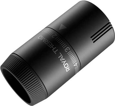 Термоголовка жидкостная М30 х1.5 RoyalThermo Design черный купить в СОМ