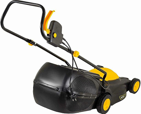 Газонокосилка электрическая HUTER ELM-1400, несамоходная купить в СОМ