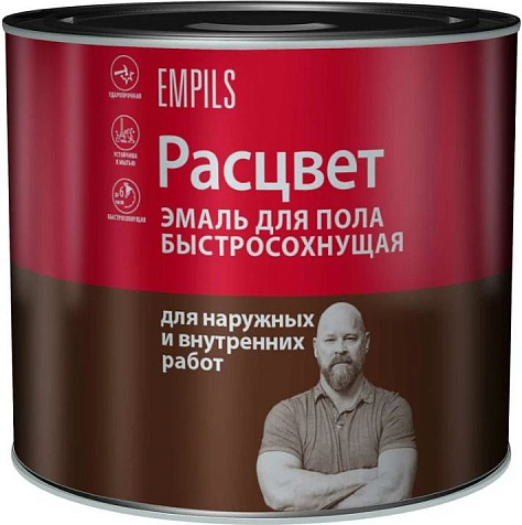РАСЦВЕТ д/пола быстросохнущая золотист. 2,7кг купить в СОМ