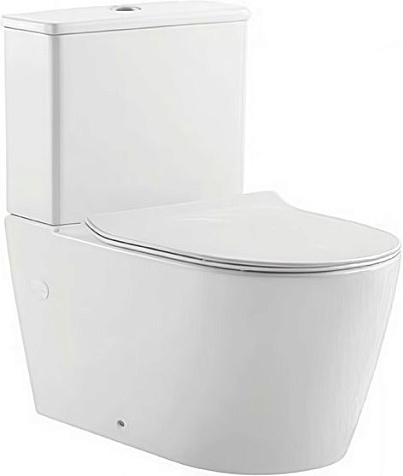 Унитаз-компакт Triton-PRO Silva TR-SL-2660, торнадо, сиденье купить в СОМ