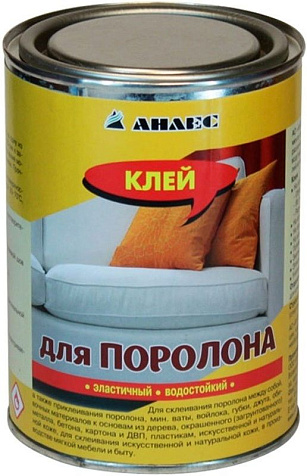 Клей Анлес для поролона, 1л (700г) купить в СОМ