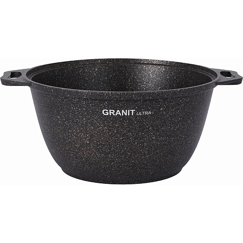 Кастрюля Granit ultra original 8л стеклянная крышка купить в СОМ