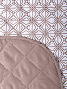 Покрывало Melissa Витраж 200х220 двустороннее стеганное Имбирь купить в СОМ
