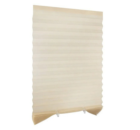 Штора-плиссе Skandi 60х180см самоклеящаяся бежевая купить в СОМ