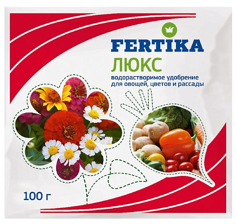 Удобрение Фертика Люкс 100г купить в СОМ
