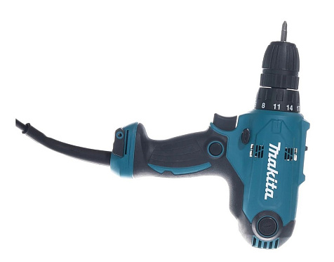 Дрель-шуруповерт сетевой MAKITA DF0300X3, 320Вт купить в СОМ