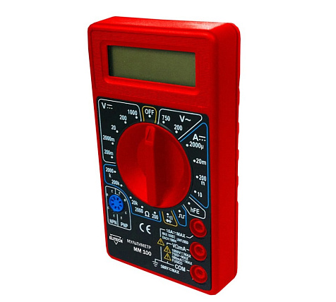 Мультиметр ELITECH ММ 150Н, 10А, 1000В, 2МОм купить в СОМ