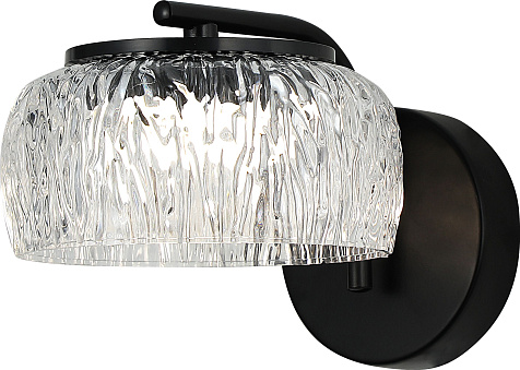 Бра MS 1250/1 Эрф Чёрный GX53 9W 130х130х195мм купить в СОМ